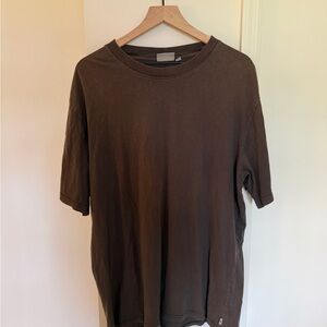 Rhythm Chocolate Brown Short Sleeve Tee